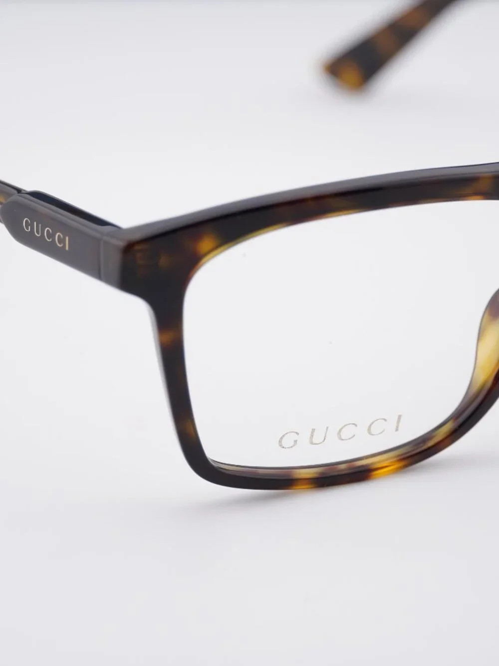 Gucci GG1820O 002 Square Eyeglasses - Havana 55mm